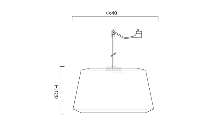 BVH博威灯饰 can pendant lamp 大号吊灯